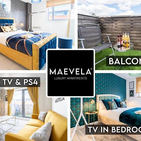 Maevela Apartments - Ultra Lavish Luxury 2 Bed Apartment City Centre - With Balcony - Free Secure Parking - Ps4 & Smart Tv'S Birmingham Esterno foto