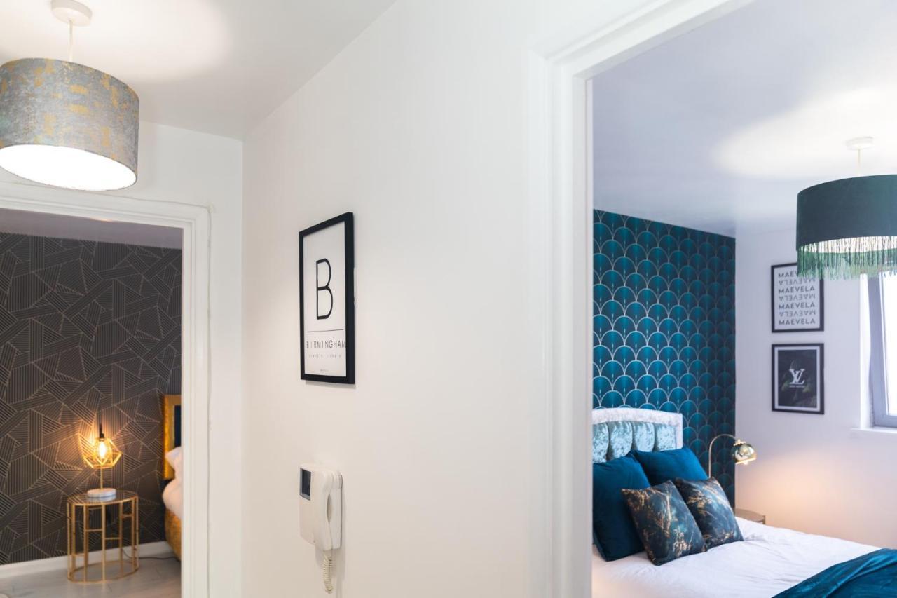 Maevela Apartments - Ultra Lavish Luxury 2 Bed Apartment City Centre - With Balcony - Free Secure Parking - Ps4 & Smart Tv'S Birmingham Esterno foto